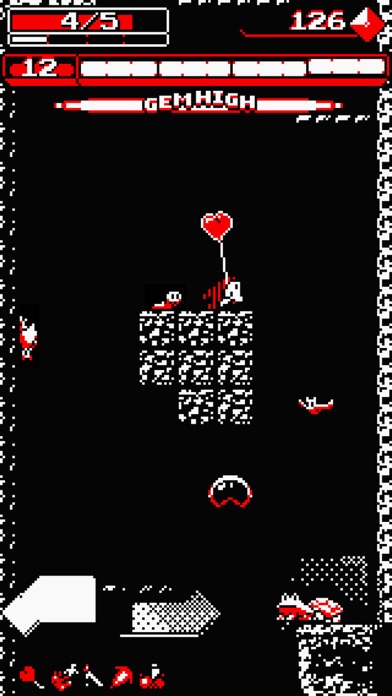 Downwell gameplay screenshot 2