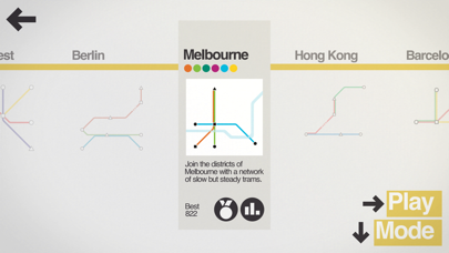 Mini Metro gameplay screenshot 3